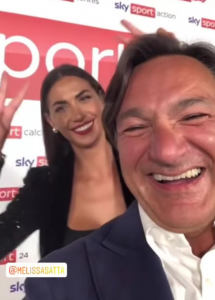 Melissa Satta torna in tv: l'ex velina 35enne è il nuovo volto di Sky Sport