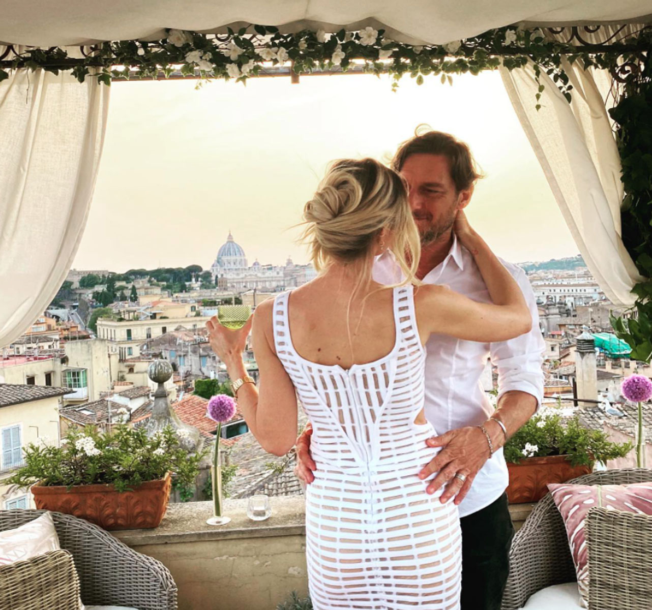 Francesco Totti e Ilary Blasi aria d'addio